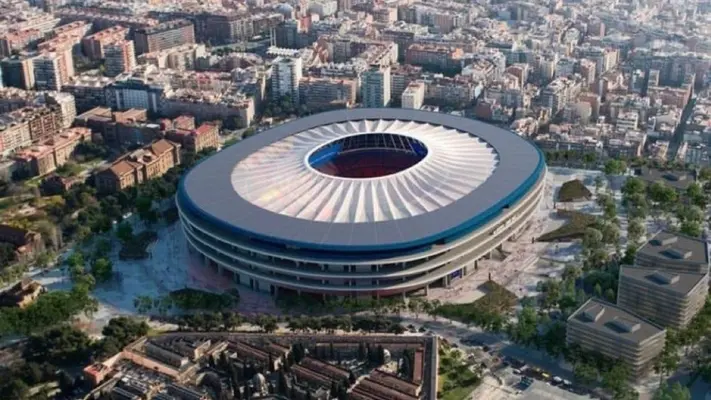 Barcelona anuncia que el remodelado Camp Nou abrirá sus puertas a finales de 2024
