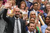 Entre Pep Guardiola y David Beckham los famosos que acaparan la Final de Wimbledon