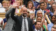 Entre Pep Guardiola y David Beckham los famosos que acaparan la Final de Wimbledon