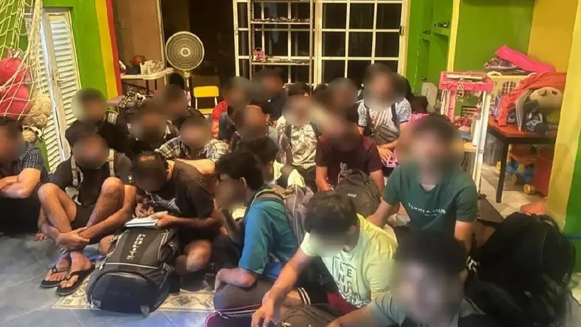 Rescatan a 22 migrantes de India y Vietnam en Coacalco, EDOMEX