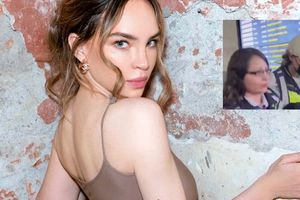 Belinda se viste como empleada de aerolínea e intenta huir de la prensa y ¡La descubren!