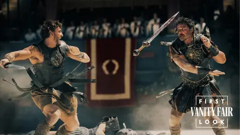 Primer vistazo a Paul Mescal y Pedro Pascal en ‘Gladiador 2’