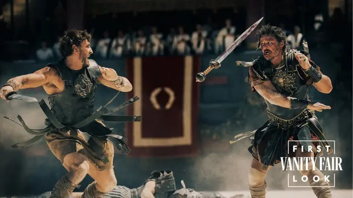 Primer vistazo a Paul Mescal y Pedro Pascal en ‘Gladiador 2’