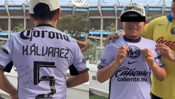 ¡Detallazo! Kevin Álvarez regaló jersey a aficionados que les tiraron su playera a la basura