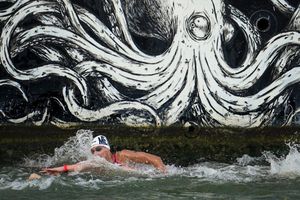 ¡Gran actuación! Paulo Strehlke finaliza en el lugar 12 en Natación en Aguas Abiertas en París 2024