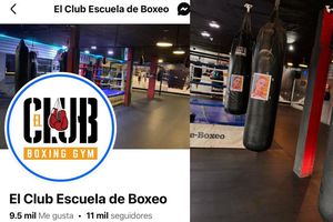 Escuela de boxeo en Monterrey pone sacos de boxeo con la cara de Gala Montes