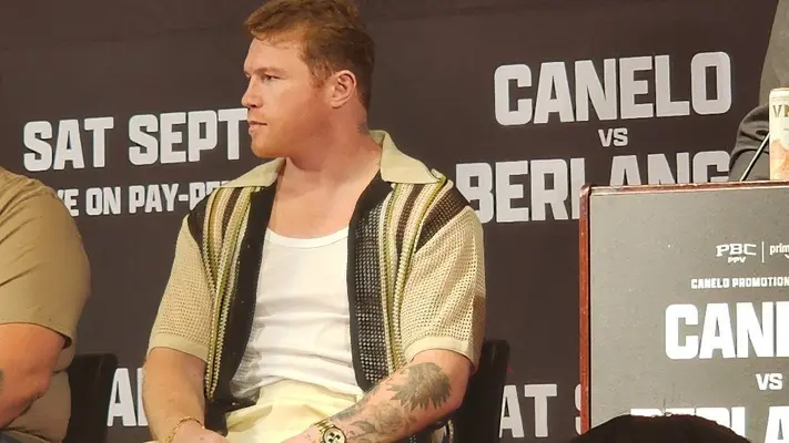 ¡Se pone ardiente! Canelo advierte a Berlanga: “Te voy a dar la put… de tu vida”