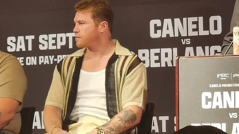¡Se pone ardiente! Canelo advierte a Berlanga: “Te voy a dar la put… de tu vida”