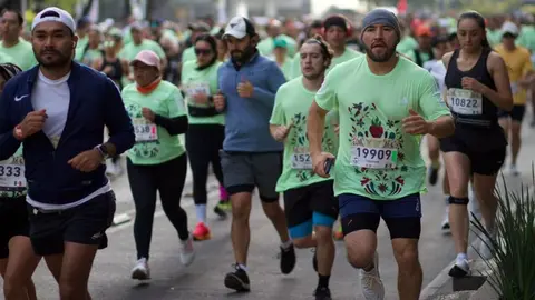 ¡Éxito total! Así se vivió el Medio Maratón de la Ciudad de México 2024