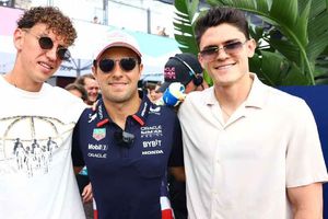 ¡Disfrutando de las vacaciones! Lichnovsky y Reyes presentes en el GP de Miami