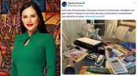 Sandra Cuevas desata memes al asegurar que terminó su doctorado con artículos… ¡de primaria!