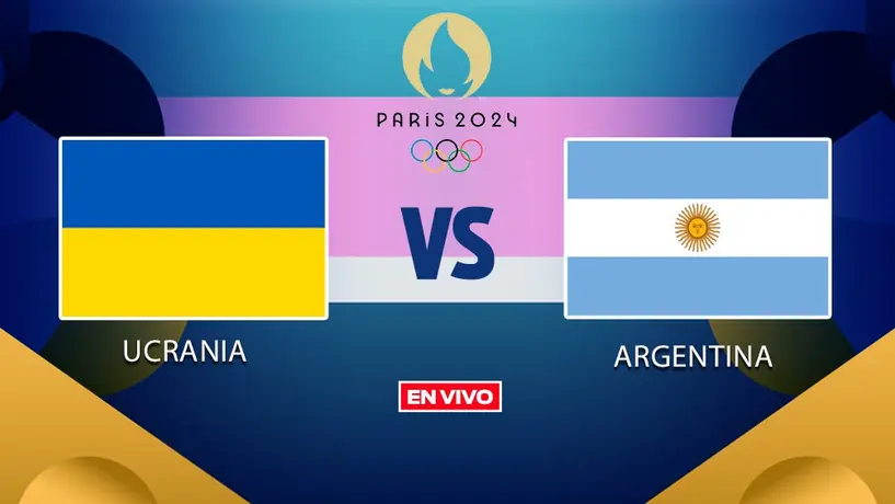 Ucrania vs Argentina EN VIVO Juegos Olímpicos París 2024 Jornada 3