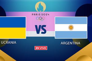 Ucrania vs Argentina EN VIVO Juegos Olímpicos París 2024 Jornada 3