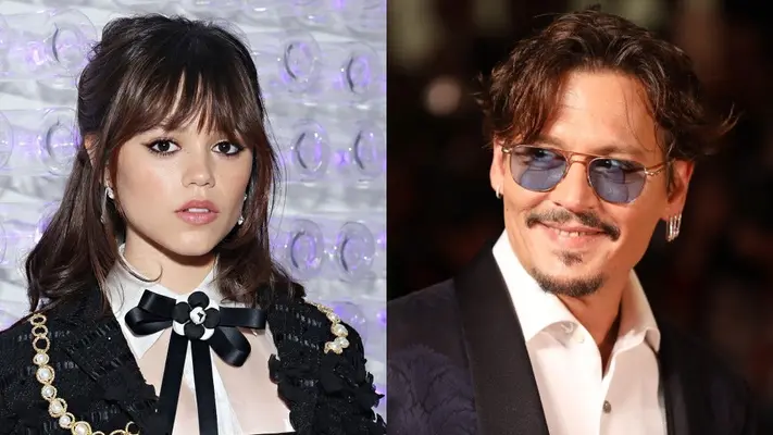 Jenna Ortega habla sobre los rumores de relación con el actor Johnny Depp