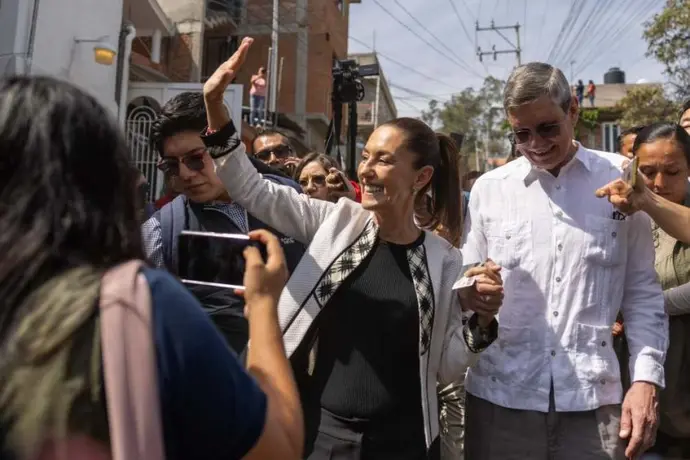 Mario Delgado afirma que Claudia Sheinbaum será "la primera presidenta de México"