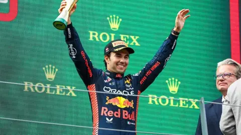 Con solo un podio, así le ha ido a Checo Pérez en el Gran Premio de Austria