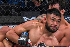 Peleador de UFC le baila a su rival; casi acaba desmayado y es derrotado