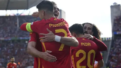 Eurocopa 2024: España golea a Croacia en el Olímpico de Berlín