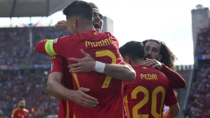 Eurocopa 2024: España golea a Croacia en el Olímpico de Berlín