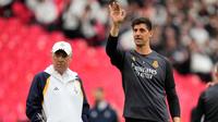 Real Madrid: Ancelotti confirma que Courtois será titular en la Final de la Champions