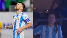 La sorprendente reacción de Antonella al penal fallado por Messi en Copa América