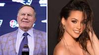Novia de Bill Belichick defiende su relación tras ser criticada en redes sociales