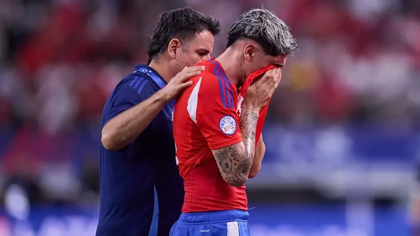 Diego Valdés es la primera baja de Chile antes de enfrentar a Argentina en Copa América