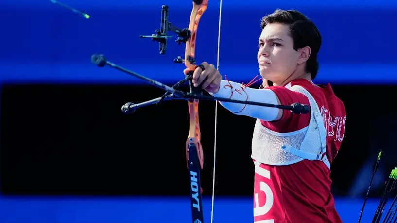 Matías Grande aplasta a Otgonbold en Tiro con Arco y avanza a 16vos en París 2024