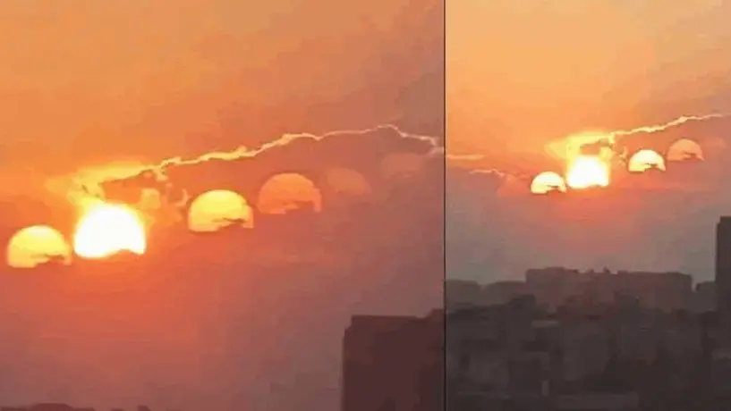 VIDEO: Aparición de siete soles en china: ¿qué es y por qué se produce?