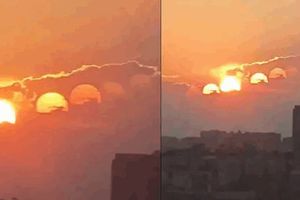 VIDEO: Aparición de siete soles en china: ¿qué es y por qué se produce?