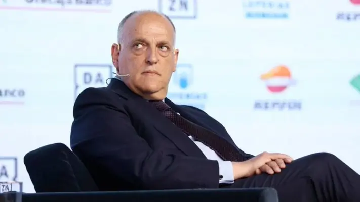 Javier Tebas podría ser inhabilitado luego de una denuncia de Florentino Pérez