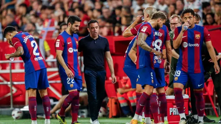 Xavi se despide del Barcelona con una victoria ante el Sevilla en la última jornada de LaLiga
