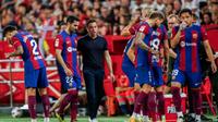 Xavi se despide del Barcelona con una victoria ante el Sevilla en la última jornada de LaLiga