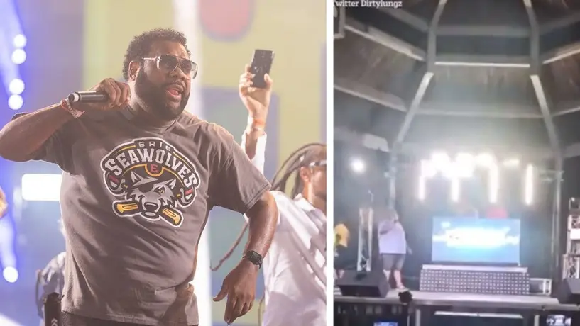 VIDEO: Famoso rapero fallece tras desplomarse en pleno concierto