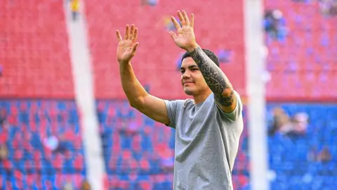 Gabriel 'Toro' Fernández asistió a apoyar a Cruz Azul ante Pumas