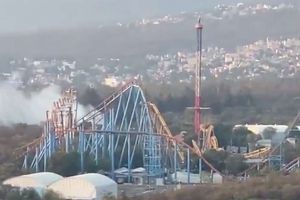 Reportan incendio en Bosque de Tlalpan, cerca de Six Flags