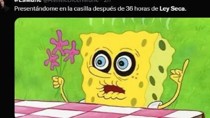 Los mejores memes que ha dejado la Ley Seca por elecciones 2024