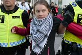 Greta Thunberg es arrestada en protesta por Eurovisión