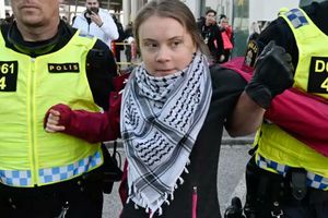 Greta Thunberg es arrestada en protesta por Eurovisión