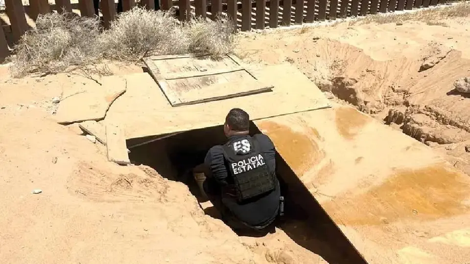 La FGR ha localizado un narcotúnel en la frontera de Sonora