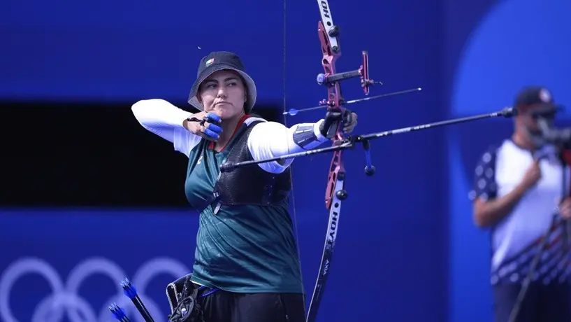 París 2024: Alejandra Valencia celebró su pase a Octavos de Final a pesar de sufrimiento