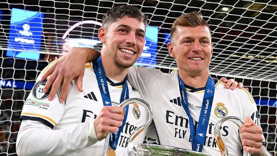 Fede Valverde ‘hereda’ el dorsal 8 de Toni Kroos: “Lo que soy, es gracias a vos”