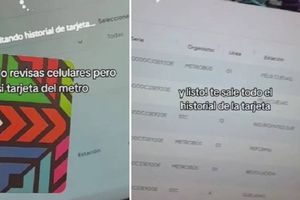 Mujer muestra cómo espía a su novio con tarjeta del metro y enseña como hacerlo