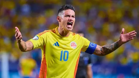 James Rodríguez, el mejor jugador de la Copa América 2024, según estadísticas