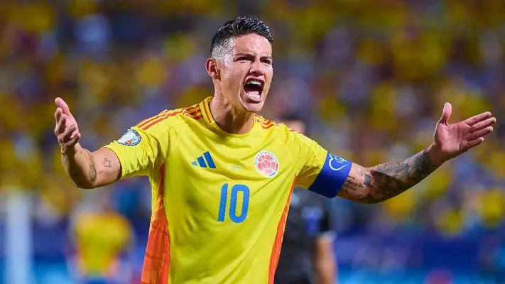 James Rodríguez, el mejor jugador de la Copa América 2024, según estadísticas