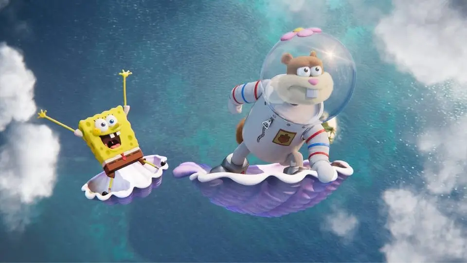 ¡Nueva película de Bob Esponja y Arenita ya tiene sus pósters!