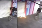 VIDEO:Hombre incendia el negocio de su exnovia porque lo terminó