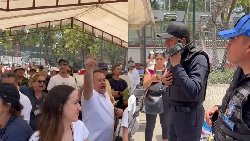 En Cuajimalpa, ciudadanos se niegan a retirar de casilla por supuesta amenaza de bomba