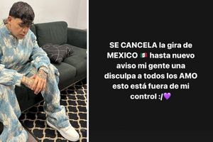 Junior H cancela su gira de último momento: “Esto está fuera de mi control”