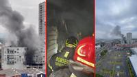 ¡ÚLTIMA HORA! Desalojan a familias de edificios por incendio en Azcapotzalco